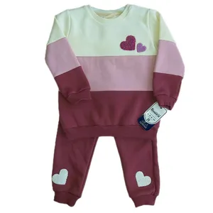 ست سویشرت و شلوار دخترانه مدل 03