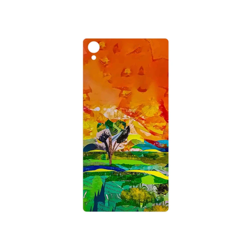 برچسب پوششی ماهوت مدل Collage of Painting مناسب برای گوشی موبایل سونی Xperia Z1