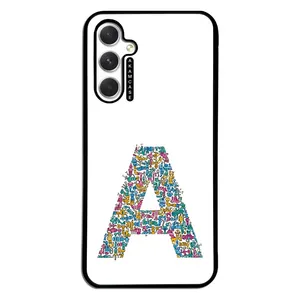 AKAM AMC-WSGA54-ALPHADOODLEBET-1 Cover For Samsung Galaxy A54