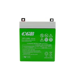 باتری یو پی اس 12 ولت 4.5 آمپر ساعت سی جی بی مدل CB1245