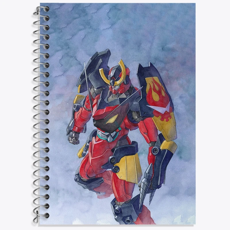 دفتر لغت 50 برگ خندالو طرح انیمه گورن لاگان کد 32296