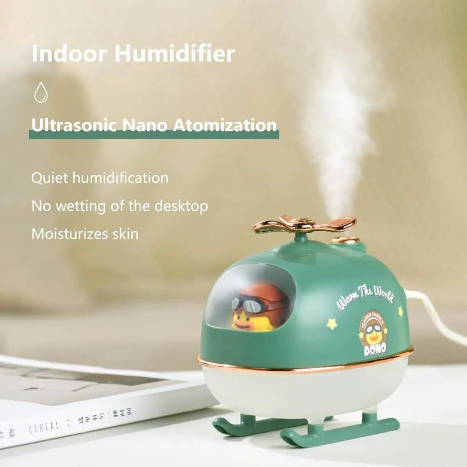 دستگاه بخور سرد مدل هلی کوپتری کد M16