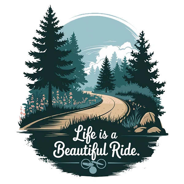 استیکر پارچه و لباس پاد آفرین طرح جاده کد 3643