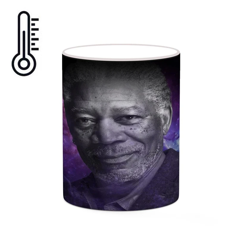 ماگ حرارتی کاکتی طرح مورگان فریمن Morgan Freeman مدل mgh26991