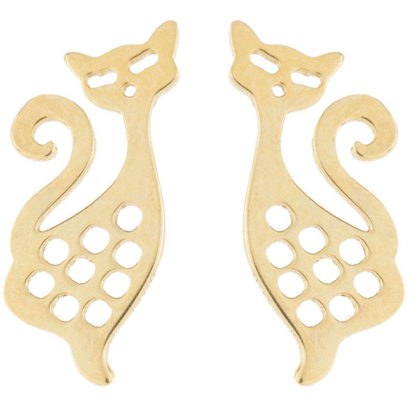 گوشواره طلا 18 عیار ماهک مدل ME0716
