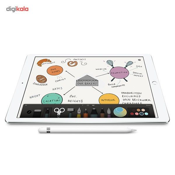 تبلت اپل مدل iPad Pro 12.9 inch 4G به همراه قلم و کیبورد ظرفیت 128 گیگابایت main 1 43