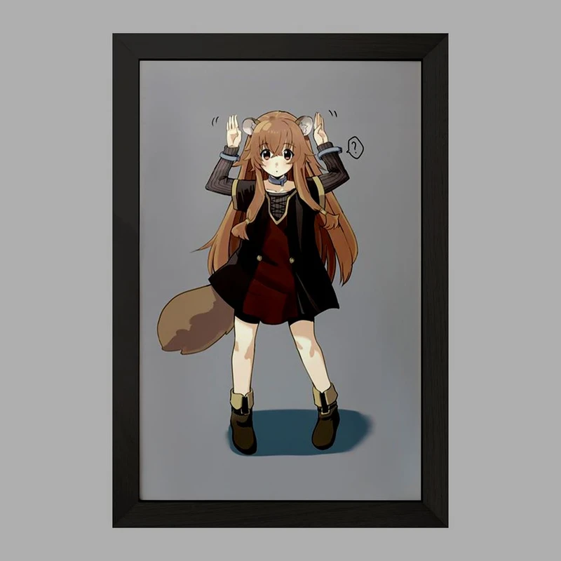 تابلو خندالو مدل رافتالیا انیمه ظهور قهرمان سپر  کد 15958