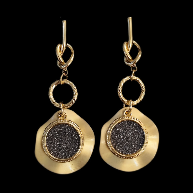 گوشواره زنانه مدل زنجیر مجلسی گوشواره زنانه مدل زنجیر مجلسی