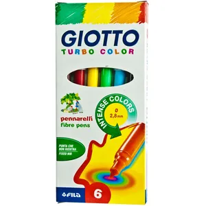 Giotto Turbo Color 6 Color Painting Marker