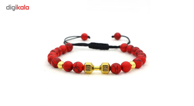 دستبند جینا طرح دمبل کد JBUG-006 دستبند جینا طرح دمبل کد JBUG-006