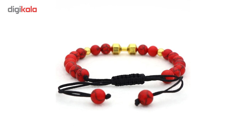 دستبند جینا طرح دمبل کد JBUG-006 دستبند جینا طرح دمبل کد JBUG-006