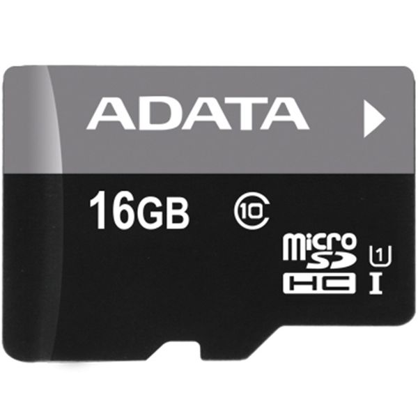 کارت حافظه‌ microSDHC ای دیتا مدل Premier کلاس 10 استاندارد UHS-I U1 سرعت 50MBps ظرفیت 16 گیگابایت