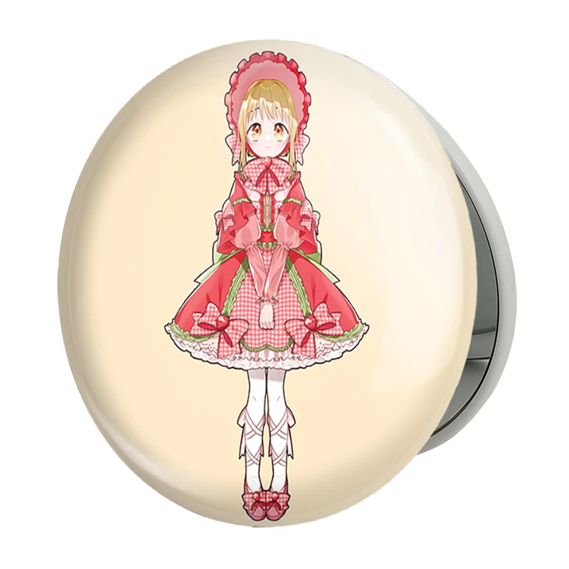 آینه جیبی خندالو طرح کیسا انیمه سبد میوه مدل تاشو کد 33979