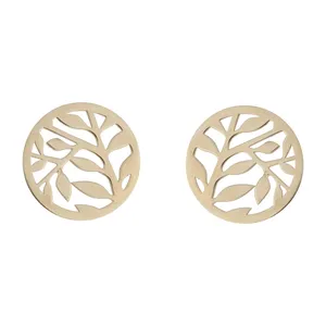 گوشواره طلا 18 عیار زردونه مدل D2017