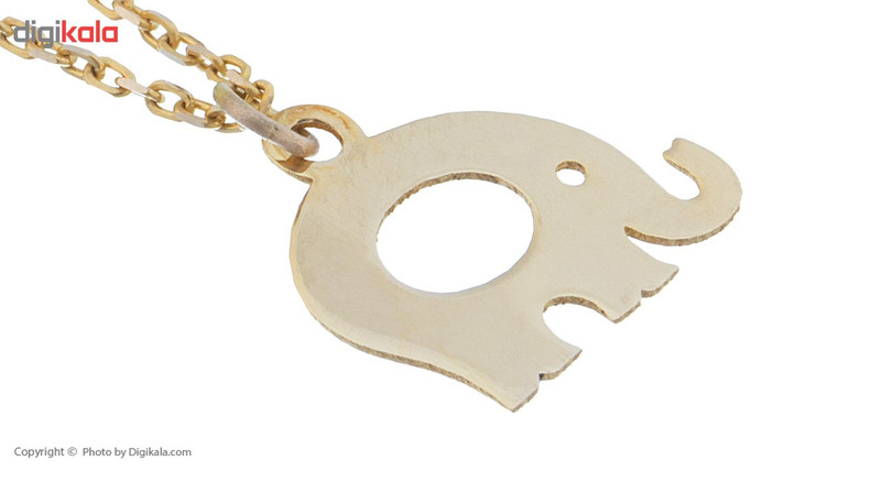 آویز ساعت طلا 18 عیار ماهک مدل MW0148