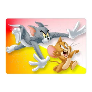 پازل 54 تکه طرح تام و جری مدل P0129