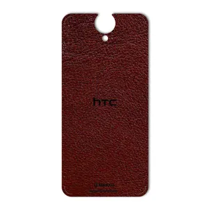 MAHOOT Natural Leather Cover Sticker for HTC E9 Plus