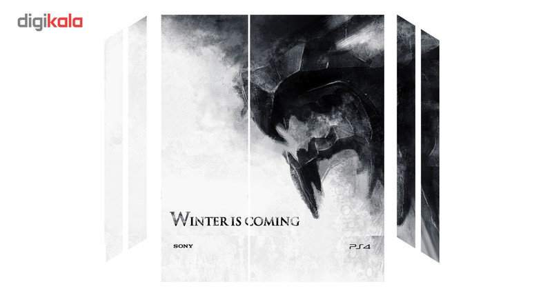 برچسب افقی پلی استیشن 4 گراسیپا طرح Winter-03