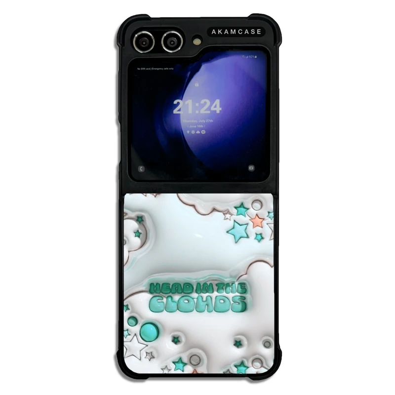 کاور آکام مدل AMC-WSGZFLIP5-JELLY-34 مناسب برای گوشی موبایل سامسونگ Galaxy Z Flip 5