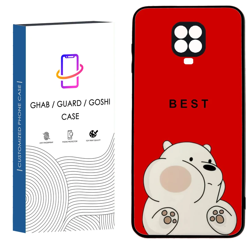 کاور قاب گارد گوشی طرح دخترانه کد 61 - TPU مناسب برای گوشی موبایل شیائومی Redmi Note 9s / Note 9 pro
