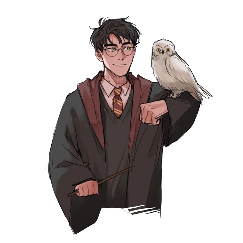 استیکر لپ تاپ و موبایل مدل سریال طرح فیلم هری پاتر Harry Potter کد 3958