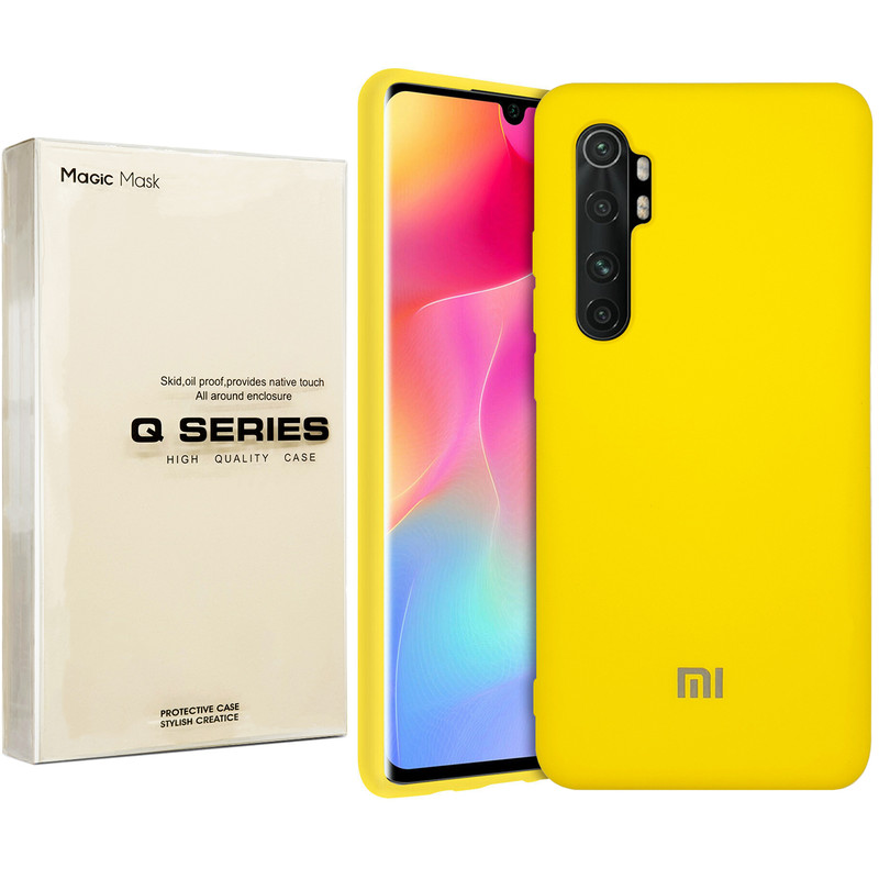 کاور مجیک مسک مدل 3 SILICO مناسب برای گوشی موبایل شیائومی Mi Note 10 Lite