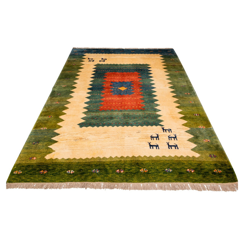 گبه دستباف پنج و نیم متری سی پرشیا کد 171758