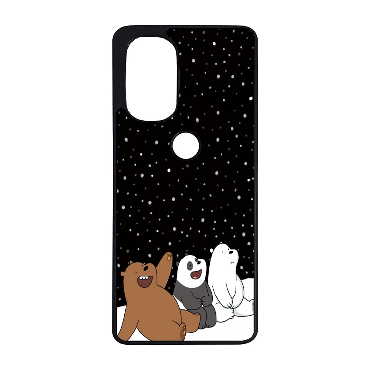 کاور طرح سه خرس کله فندقی مناسب برای گوشی موبایل موتورولا moto g51 5g