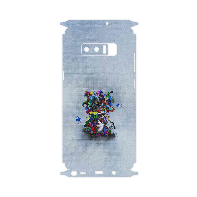 برچسب پوششی ماهوت مدل Collage of surreal Portrait of Women 4-FullSkin مناسب برای گوشی موبایل سامسونگ Galaxy Note 8