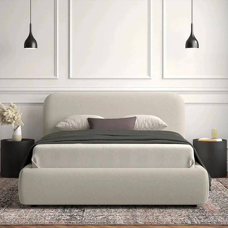 تخت خواب دو نفره شاهان دکور مدل تدی سایز 160*200 سانتی متر