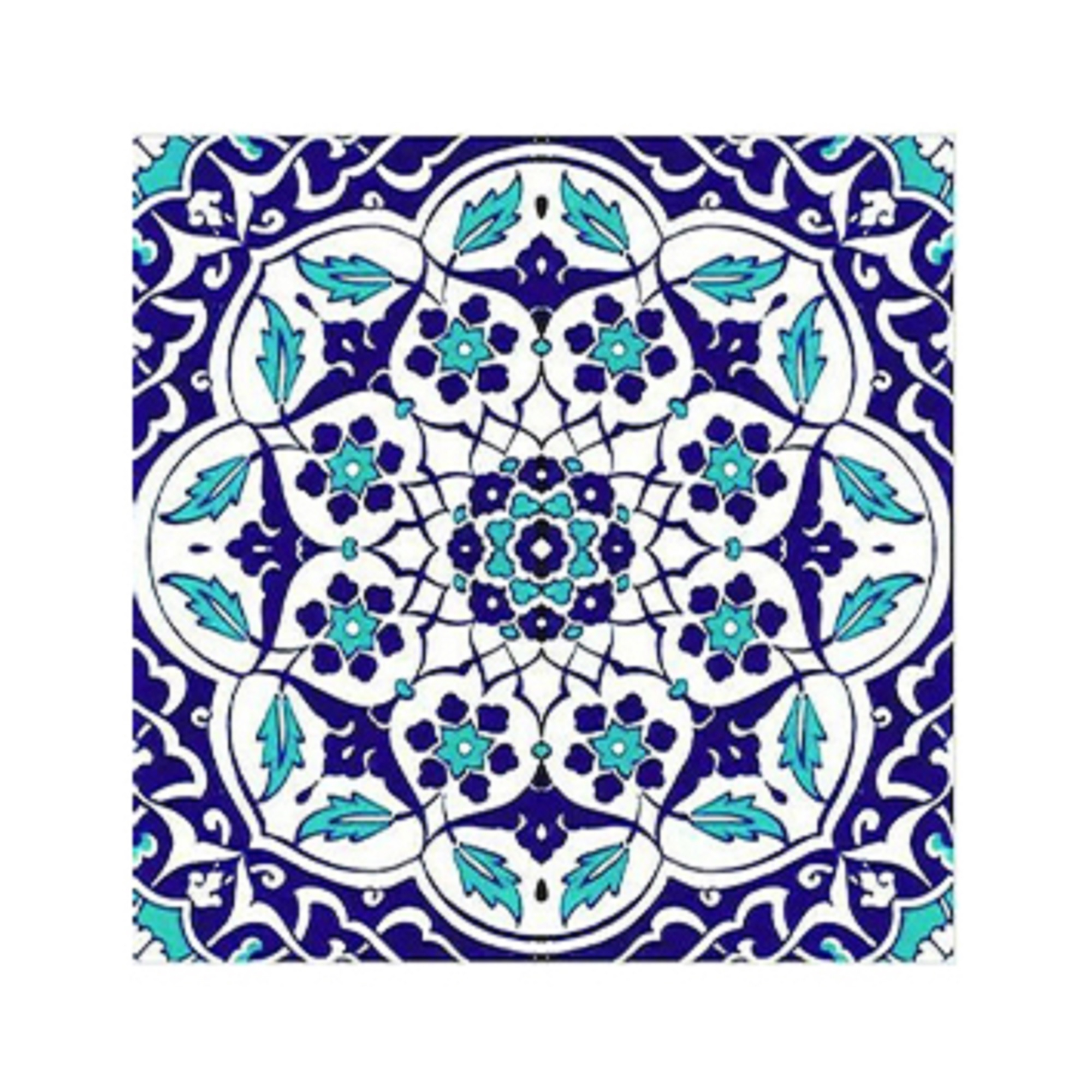 کاشی گلاک طرح سنتی ایرانی کد TT92