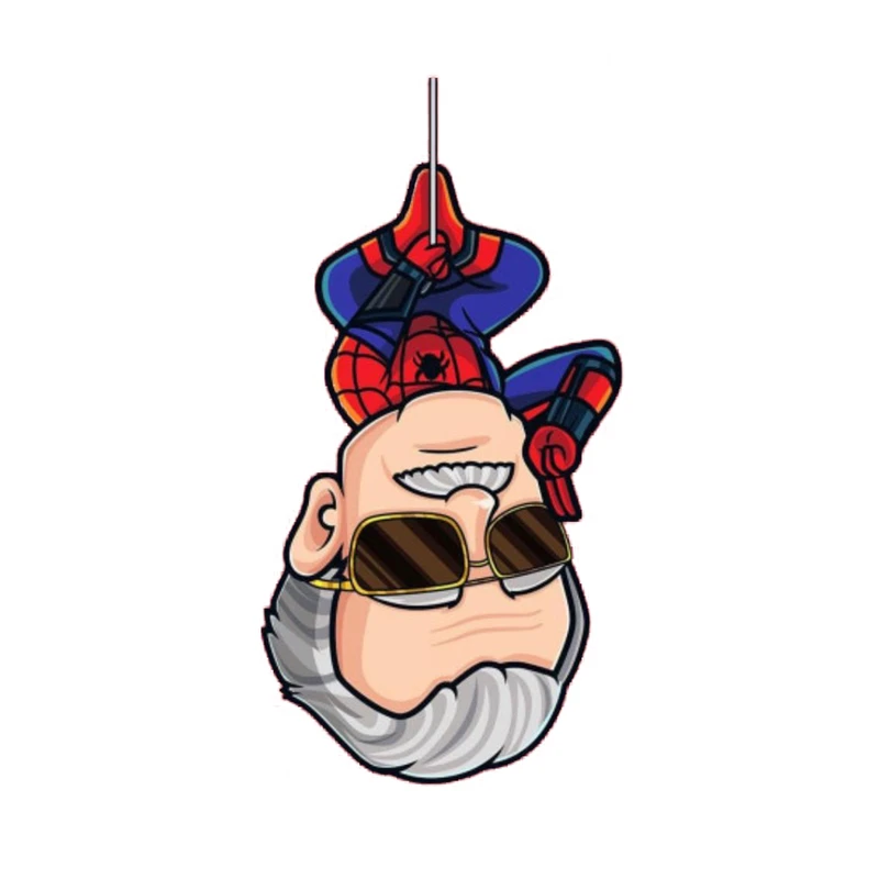 استیکر تزئینی موبایل طرح اسپایدرمن کد 353