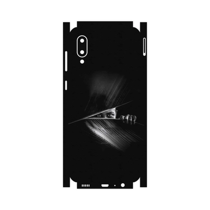 برچسب پوششی ماهوت مدل Black Portrait-FullSkin مناسب برای گوشی موبایل سامسونگ Galaxy A02
