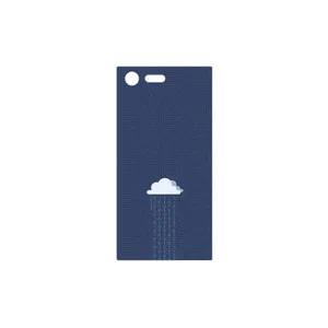 MAHOOT Minimal Data Cloud Cover Sticker for Sony Xperia X Compact