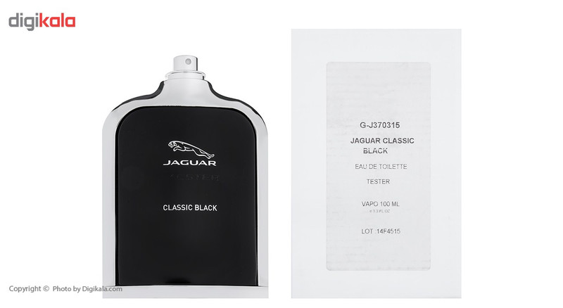 تستر ادو تویلت مردانه جگوار مدل Classic Black حجم 100 میلی لیتر تستر ادو تویلت مردانه جگوار مدل Classic Black حجم 100 میلی لیتر