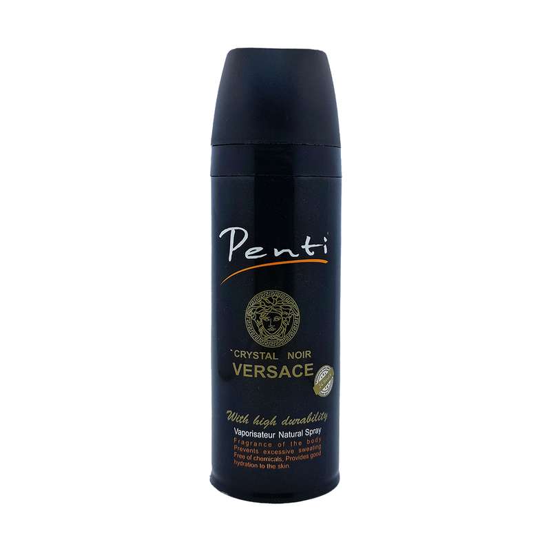 اسپری خوشبو کننده بدن پنتی مدل Versace حجم 200 میلی لیتر اسپری خوشبو کننده بدن پنتی مدل Versace حجم 200 میلی لیتر