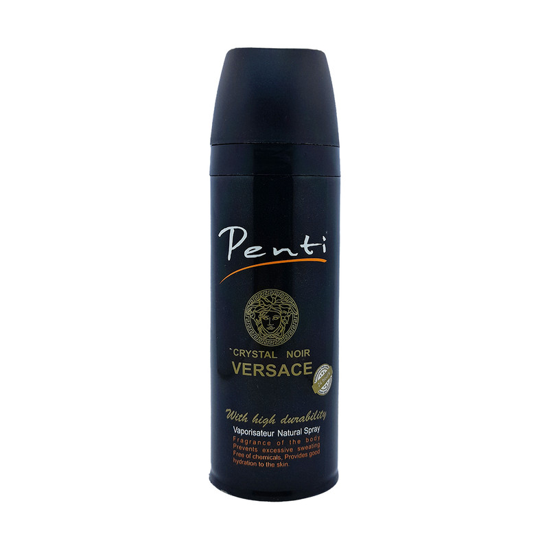 اسپری خوشبو کننده بدن پنتی مدل Versace حجم 200 میلی لیتر اسپری خوشبو کننده بدن پنتی مدل Versace حجم 200 میلی لیتر