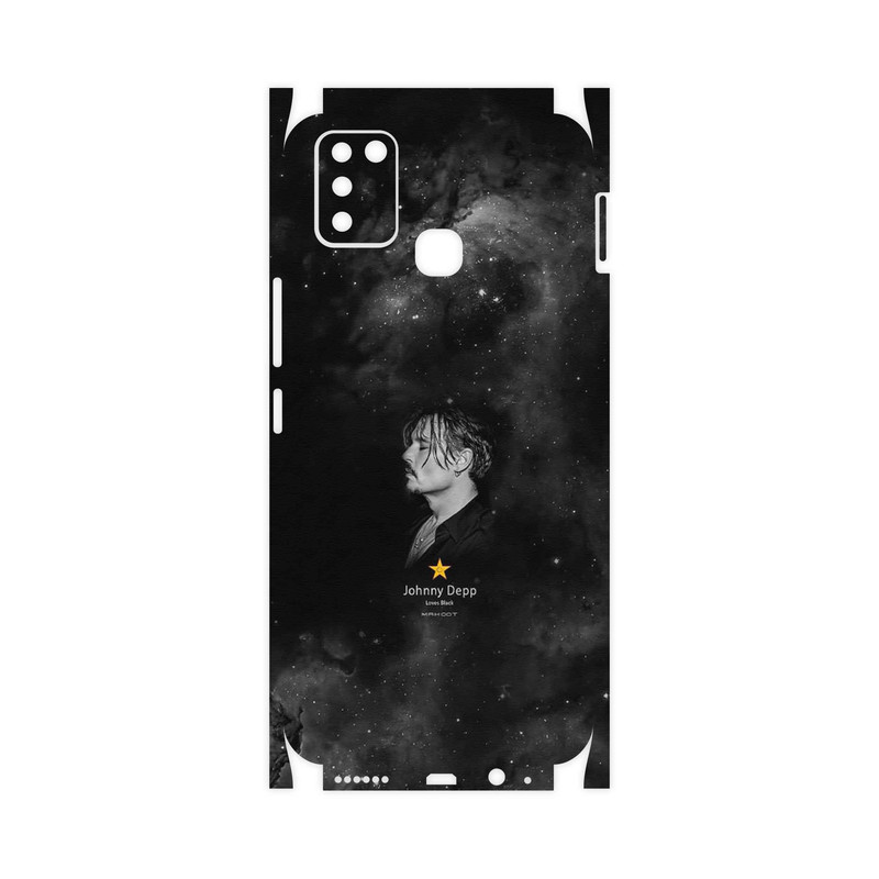 برچسب پوششی ماهوت مدل Johnny Depp-FullSkin مناسب برای گوشی موبایل اینفینیکس Smart 6 X657B