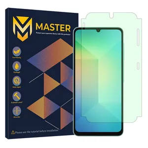 Master green light protection screen protector suitable for Samsung Galaxy A06 mobile phone
