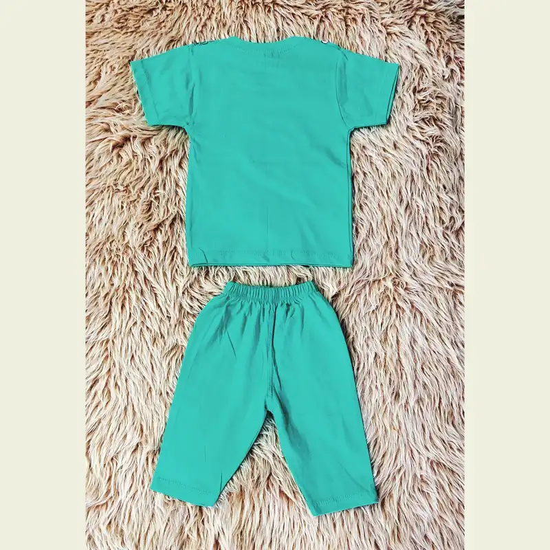 ست تی شرت و شلوارک بچگانه مدل خرسی کد s z