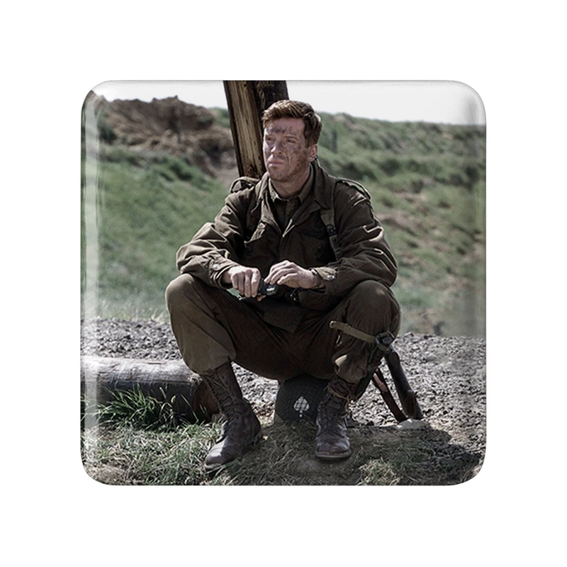 مگنت خندالو طرح جوخه برادران Band Of Brothers مدل مربعی کد 29764