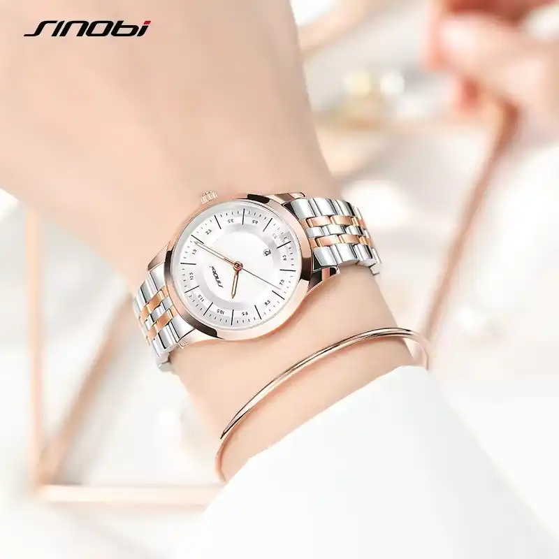 ساعت مچی عقربه ای زنانه سینوبی مدل s9842L