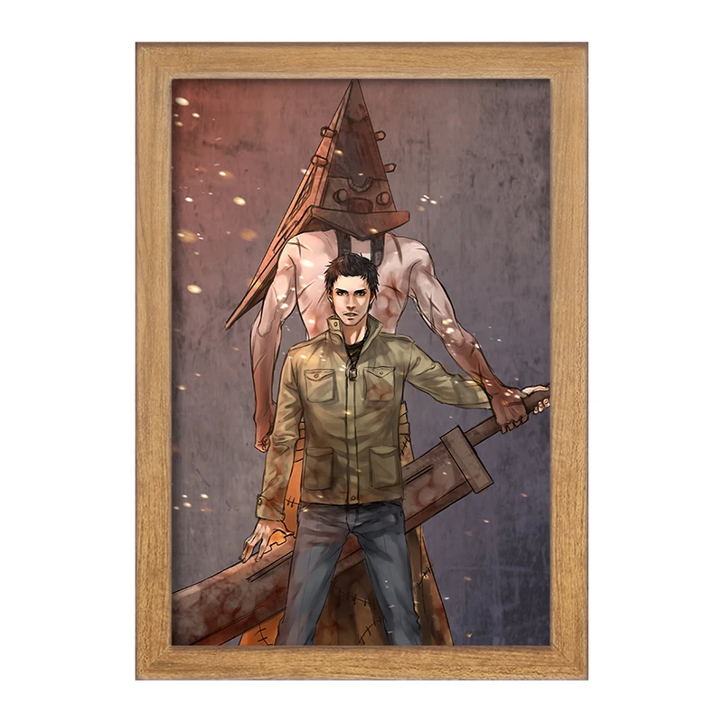 تابلو خندالو مدل بازی سایلنت هیل‌ (Silent Hill) کد 34458