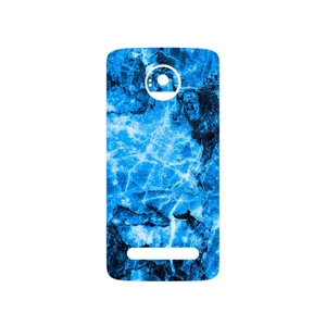 MAHOOT Blue Marble Cover Sticker for Motorola Moto Z2 Play