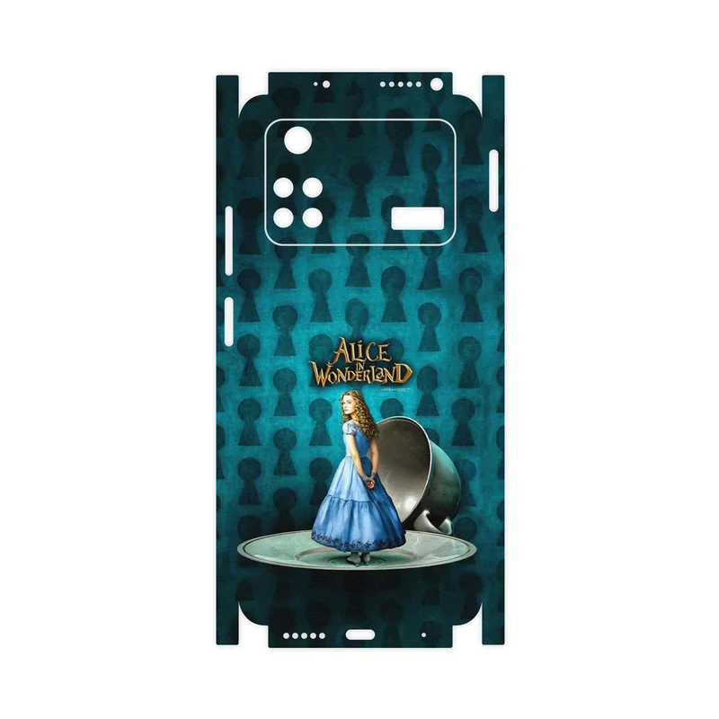 برچسب پوششی ماهوت مدل Alice in Wonderland-FullSkin مناسب برای گوشی موبایل شیائومی Poco M4 Pro 4G