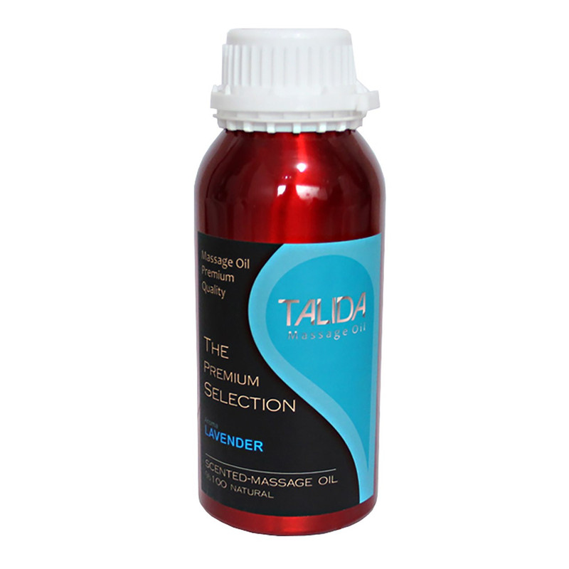 روغن ماساژ تالیدا حاوی عصاره اسطوخدوس حجم 500 میلی لیتر