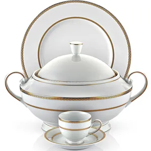 سرویس غذاخوری 86 پارچه شفر طرح Mega کد 5036