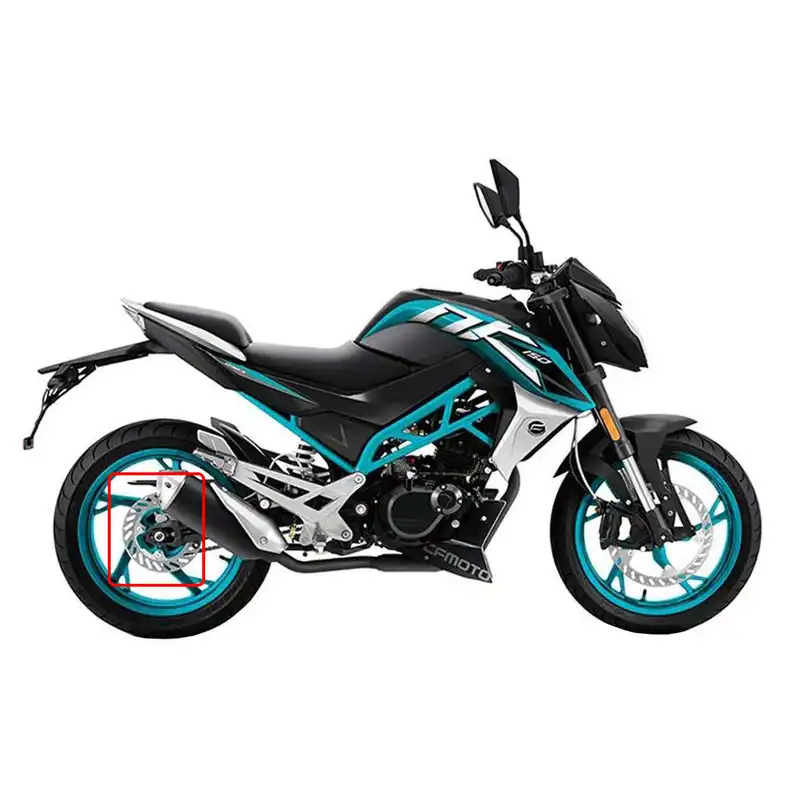 دیسک ترمز چرخ عقب موتور سیکلت مدل CF150-R مناسب برای سی اف موتو