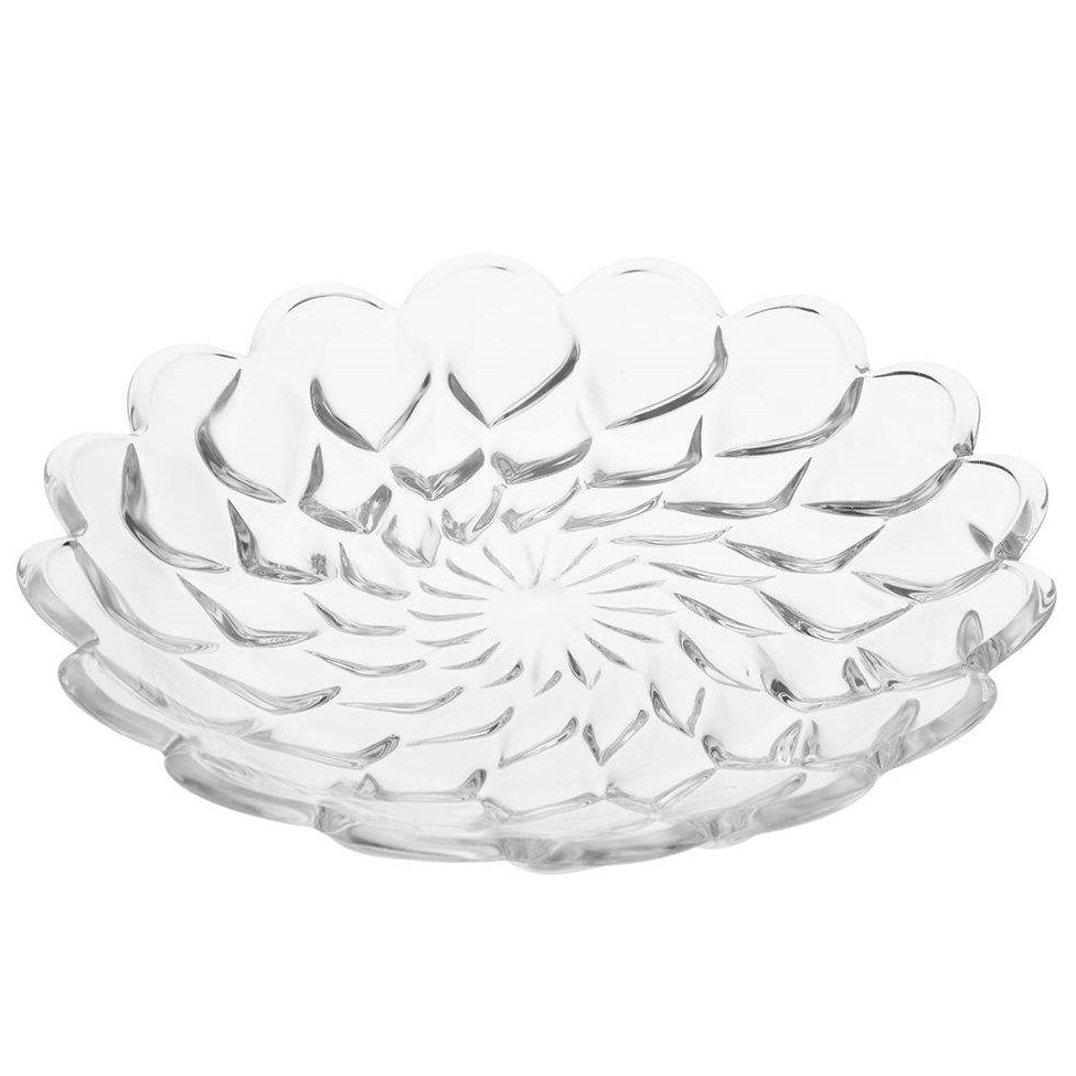 پیش دستی شیشه و بلور اصفهان مدل فلورانس کد 000599 بسته 6 عددی