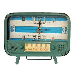 ساعت رومیزی آنتیک مدل Radio سایز 40*40